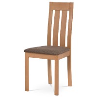 Jídelní židle  - buk/potah hnědý  BC-2602 BUK3